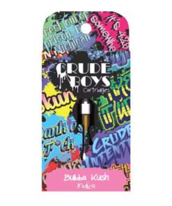 Crude Boys 1g Cartridge – Babba Kush (Indica)