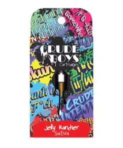 Crude Boys 1g Cartridge – Jelly Rancher (Sativa)