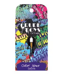 Crude Boys 1g Cartridge – Outer Space (Sativa)