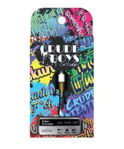 Crude Boys 1g Live Resin Cartridge – Blue Dream (Sativa)